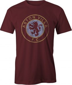 Aston Villa T Shirt Maroon