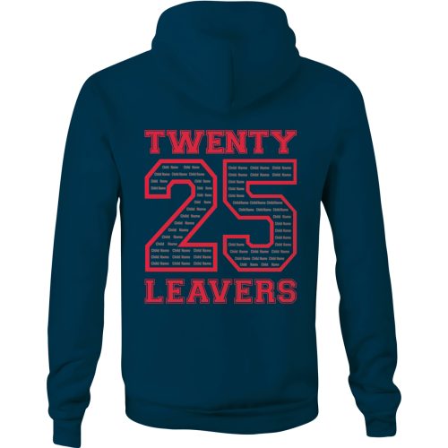Water Orton Primary Leavers Hoody 2025 Back